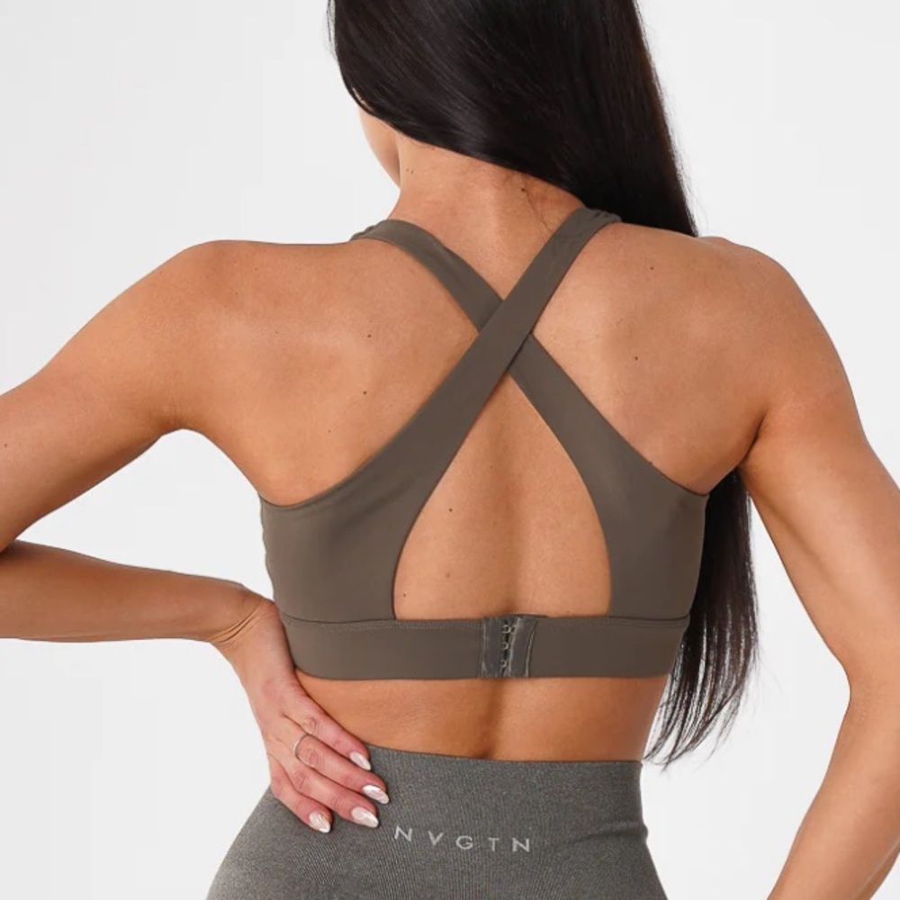 NVGTN Khaki Green Reveal Bra